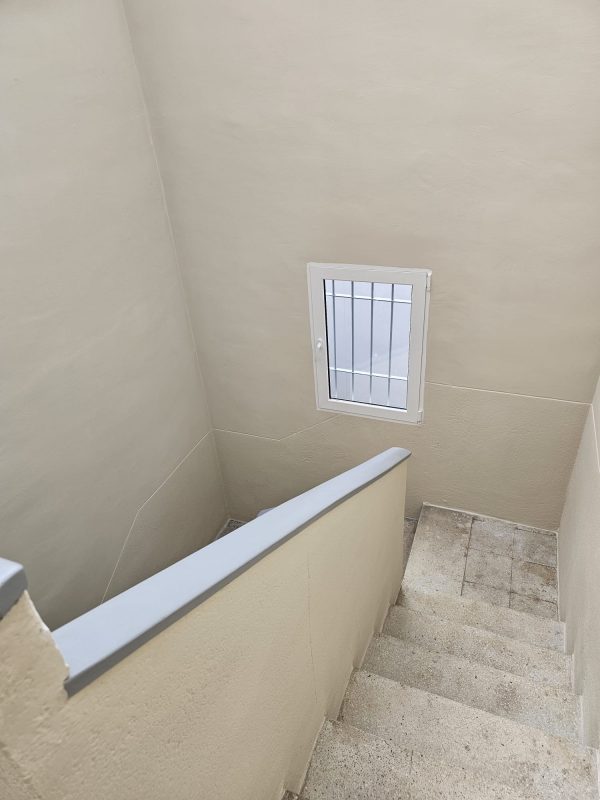 Escaleras y claraboyas